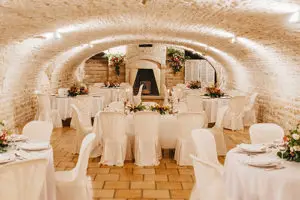 salle de réception logo du Domaine du Château d'Arcelot